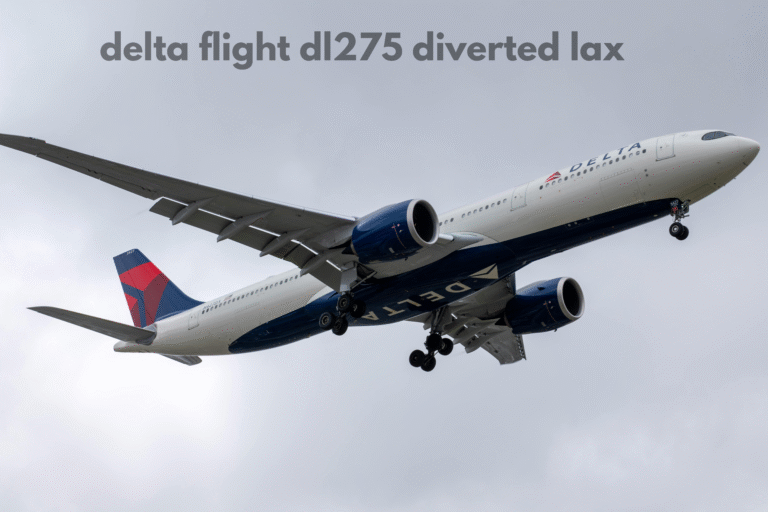 delta flight dl275 diverted lax