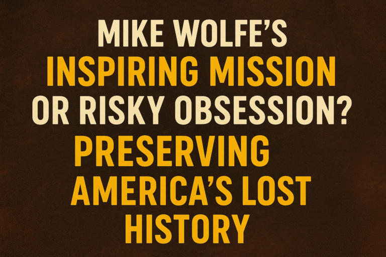 mike wolfe passion project