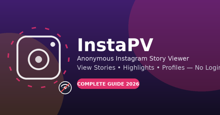 InstaPV Instagram Story Viewer Tool
