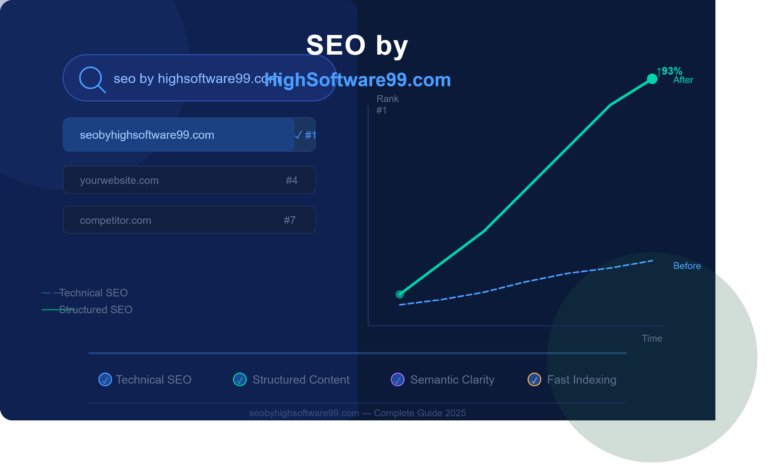 SEO by HighSoftware99.com: Complete Guide to Rank Faster in 2025